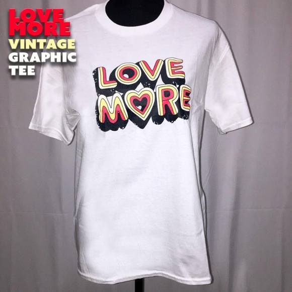 Love More Vintage Graphic Tee - Picture 3 of 9
